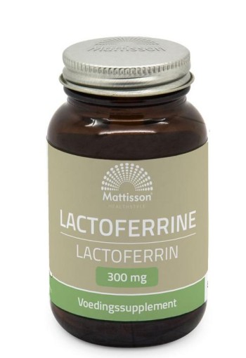 Mattisson Lactoferrine 95% 300mg (60 Vegetarische capsules)