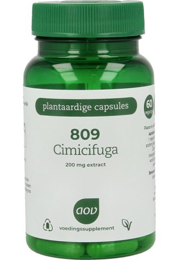 AOV 809 Cimicifuga extract (60 Vegetarische capsules)