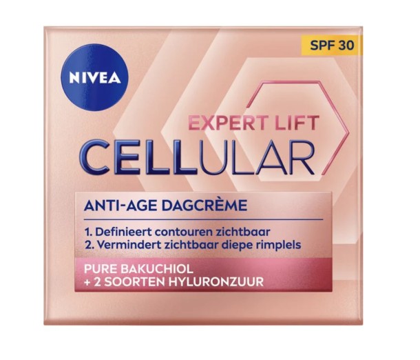 NIVEA CELLular 65+ Anti-Age Hyaluron Filler +Elasticity Dagcrème - SPF30 50 ml