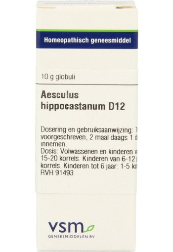 VSM Aesculus hippocastanum D12 (10 Gram)