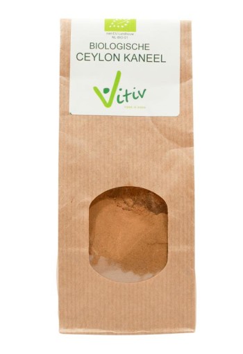 Vitiv Ceylon kaneel bio (250 Gram)