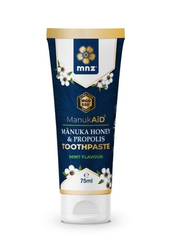 Manuka New Zealand Tandpasta met manuka honing MGO 550+ (75 Milliliter)