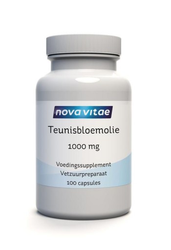 Nova Vitae Teunisbloemolie 1000mg (100 Capsules)