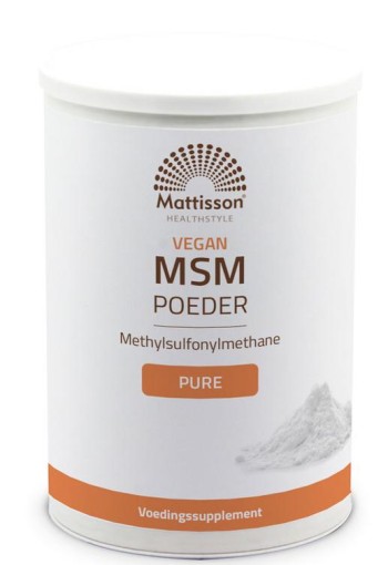 Mattisson MSM poeder vegan (550 Gram)