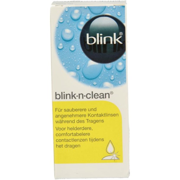 Blink N clean oogdruppels (15 Milliliter)