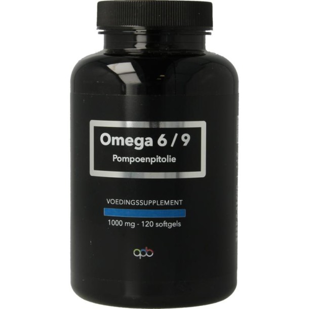 Apb Holland Pompoenpitolie omega 6/9 1000 mg puur (120 Softgels)