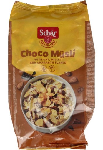 Dr Schar Choco muesli (375 Gram)
