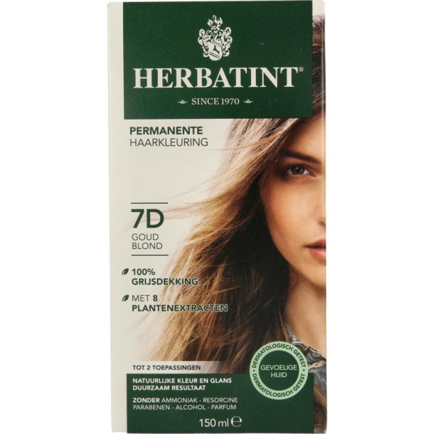Herbatint 7D Goud blond (150 Milliliter)