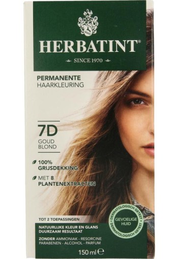 Herbatint 7D Goud blond (150 Milliliter)