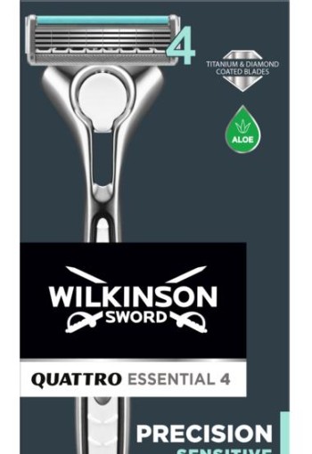 Wilkinson Quattro titanium sensitive (1 Stuks)