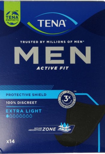 Tena Man active fit extra light (14 Stuks)