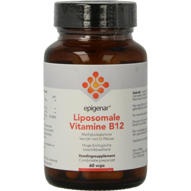 Epigenar Vitamine B12 liposomaal (60 Vegetarische capsules)