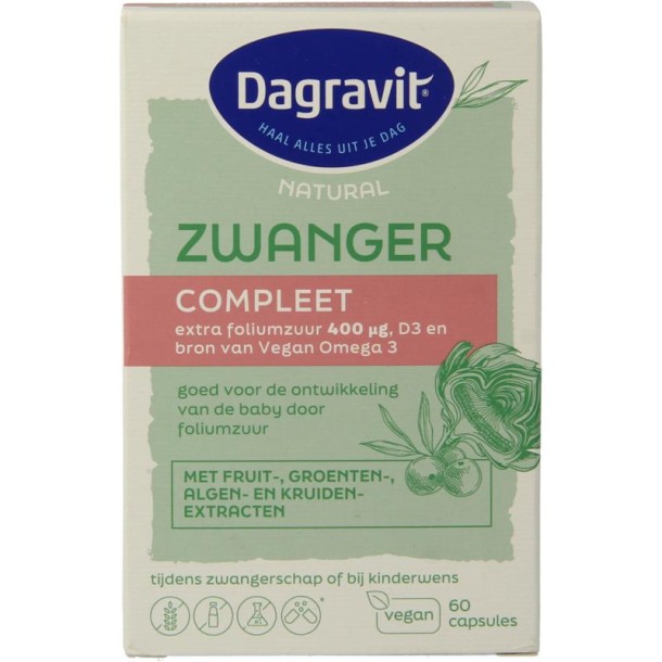Dagravit Natural zwanger capsules 60 Capsules