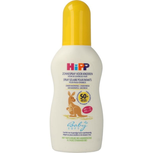 Hipp Baby soft zonnespray voor kinderen (150 Milliliter)