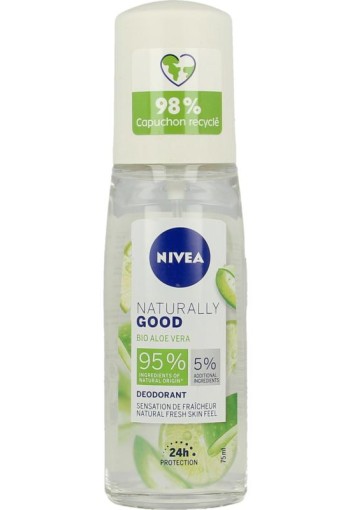 Nivea Pump spray naturally good aloe vera (75 Milliliter)