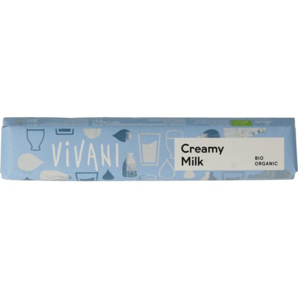 Vivani Chocolate To Go creamy milk bio (40 Gram)