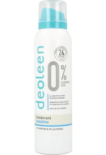 Deoleen Deodorant spray 0% sensitive (150 Milliliter)