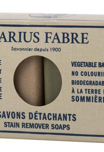 Marius Fabre Marseille vlekkenzepen voor donkere en witte was (2 Stuks)