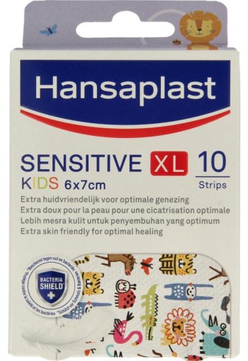 Hansaplast Sensitive kids XL (10 Stuks)