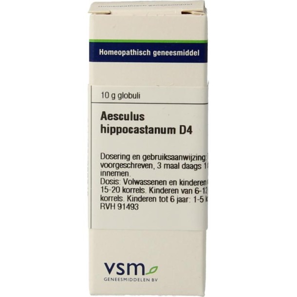 VSM Aesculus hippocastanum D4 (10 Gram)