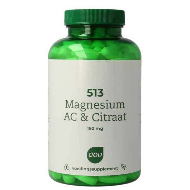 AOV 513 Magnesium AC & citraat 150mg (180 Tabletten)