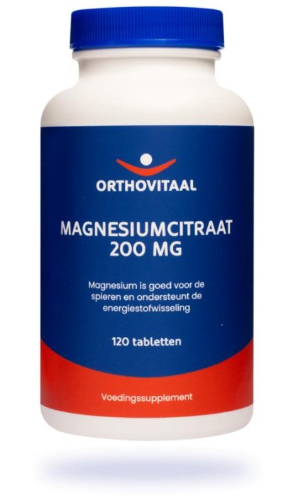 Orthovitaal Magnesium citraat 200mg (120 Tabletten)