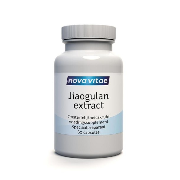 Nova Vitae Jiaogulan extract onsterfelijkheidskruid (60 Vegetarische capsules)