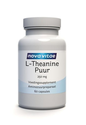 Nova Vitae L-Theanine puur 250 mg (60 Capsules)
