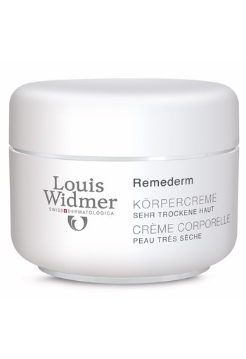 Louis Widmer Remederm Lichaamscreme Pot (ongeparfumeerd) 250 ml
