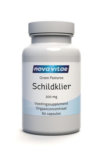 Nova Vitae Schildklier concentraat - glandular (60 Capsules)