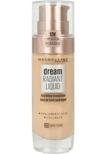Maybelline Dream satin liquid sandy beige 030 (1 Stuks)