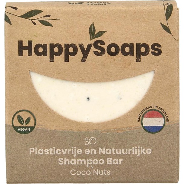 Happysoaps Shampoobar coco nuts (70 Gram)