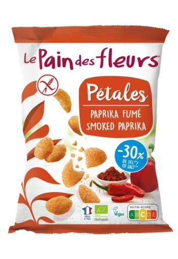 Pain Des Fleurs Chips paprika glutenvrij bio (75 Gram)