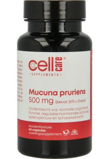 Cellcare Mucuna pruriens 500mg (25% L-dopa) (60 Capsules)