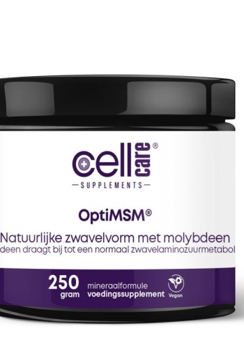 Cellcare MSM met molybdeen (250 Gram)