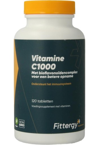 Fittergy Vitamine C bioflavoiden (120 Tabletten)
