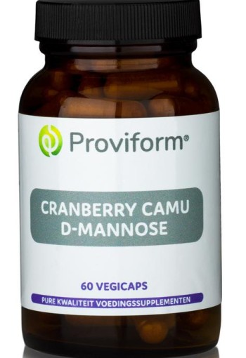 Proviform Cranberry camu d-mannose (60 Vegetarische capsules)