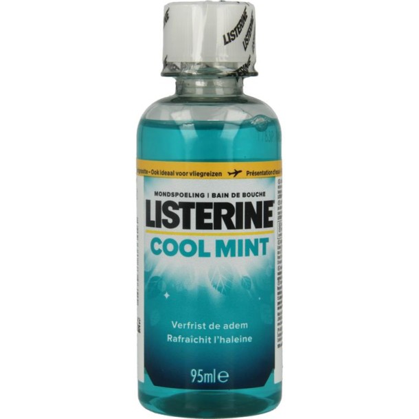 Listerine Mondwater coolmint mini (95 Milliliter)