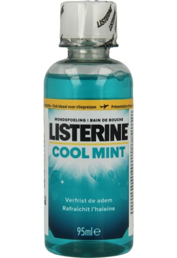 Listerine Mondwater coolmint mini (95 Milliliter)