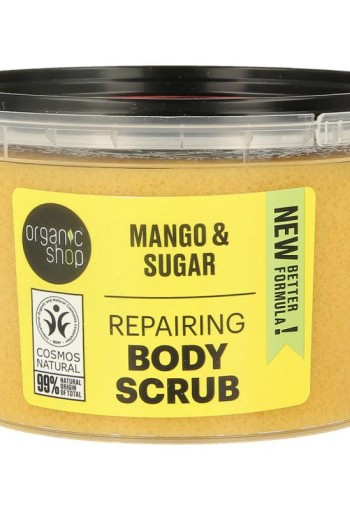 Organic Shop Body scrub kenyan mango (250 Milliliter)