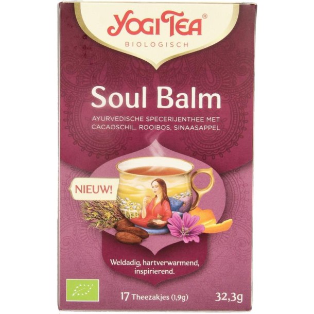 Yogi Tea Soul balm bio (17 Zakjes)