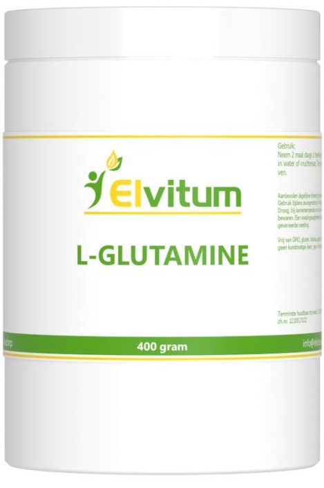 Elvitaal/elvitum L-Glutamine (400 Gram)