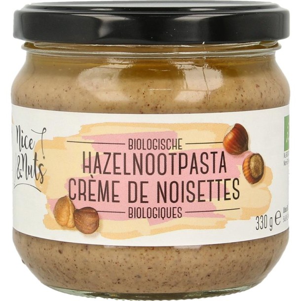 Nice & Nuts Hazelnootpasta bio (330 Gram)