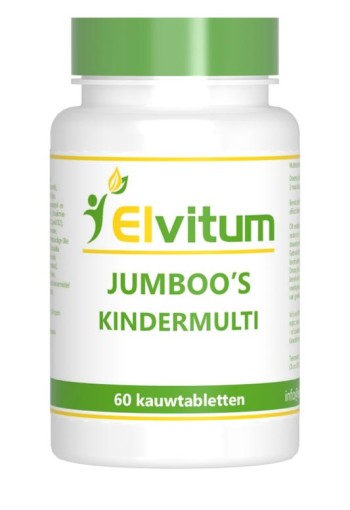 Elvitaal/elvitum Jumboos kindermulti (60 Kauwtabletten)