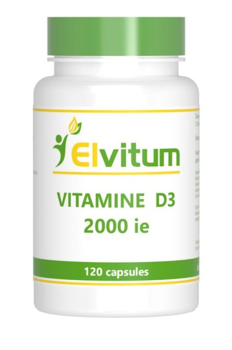 Elvitaal/elvitum Vitamine D3 2000IE/50mcg (120 Capsules)