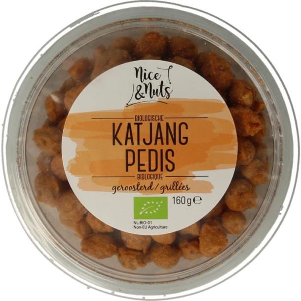 Nice & Nuts Pinda's met katjang pedis geroosterd bio (160 Gram)