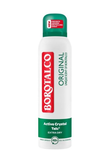 Borotalco Deodorant spray original (150 Milliliter)