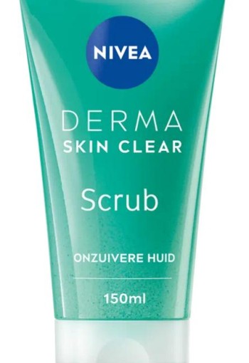 Nivea Derma skin clear scrub (150 Milliliter)