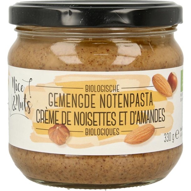 Nice & Nuts Notenpasta gemengd bio (330 Gram)