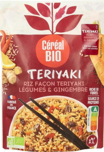 Cereal Bio Street food teriyaki bio (220 Gram)